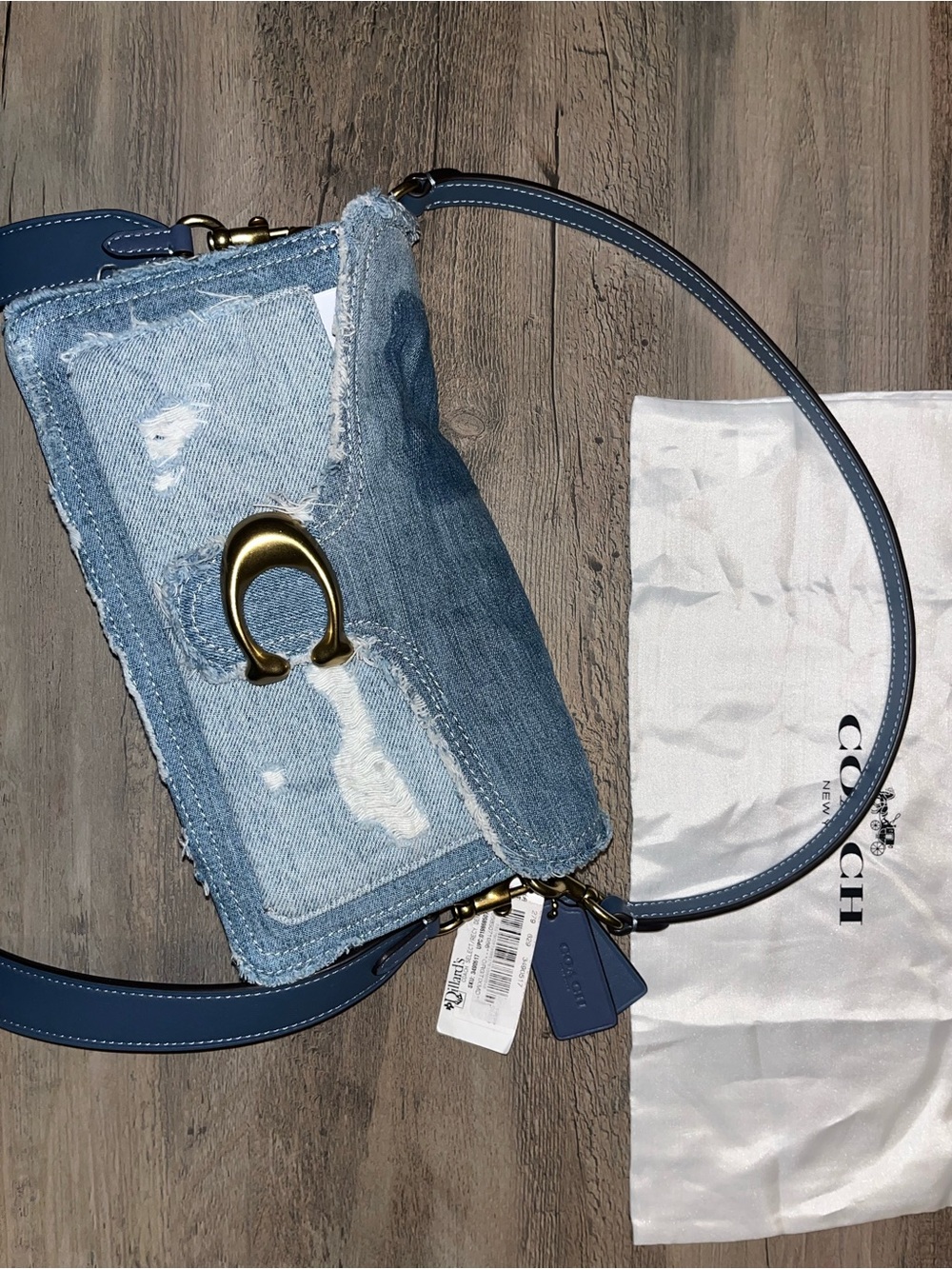 Coach Denim Tabby 26